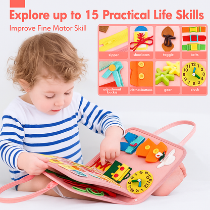 Busy Board Montessori Learning Toy