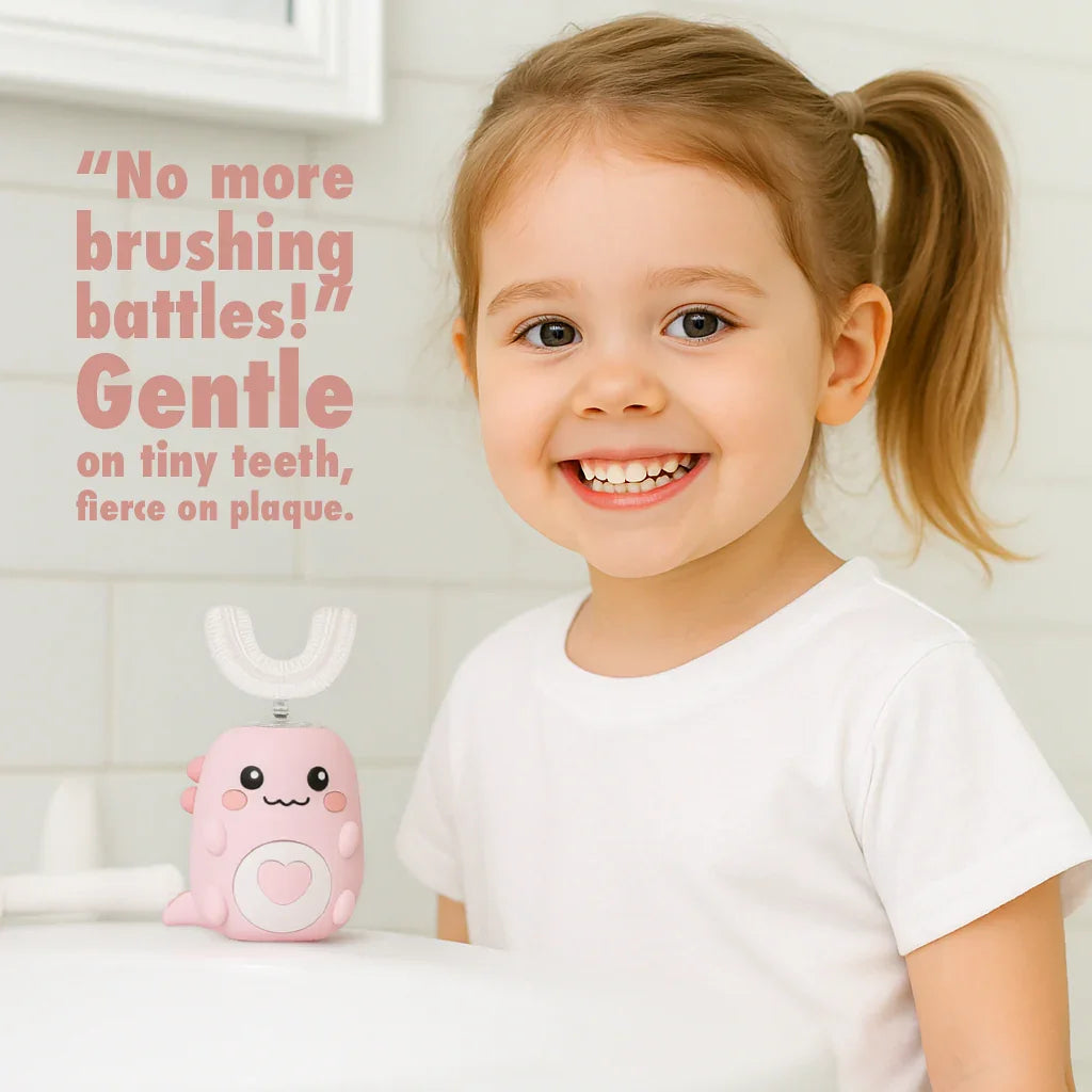 Snuggle Smiles™ U-Shaped Kids Electric Toothbrush