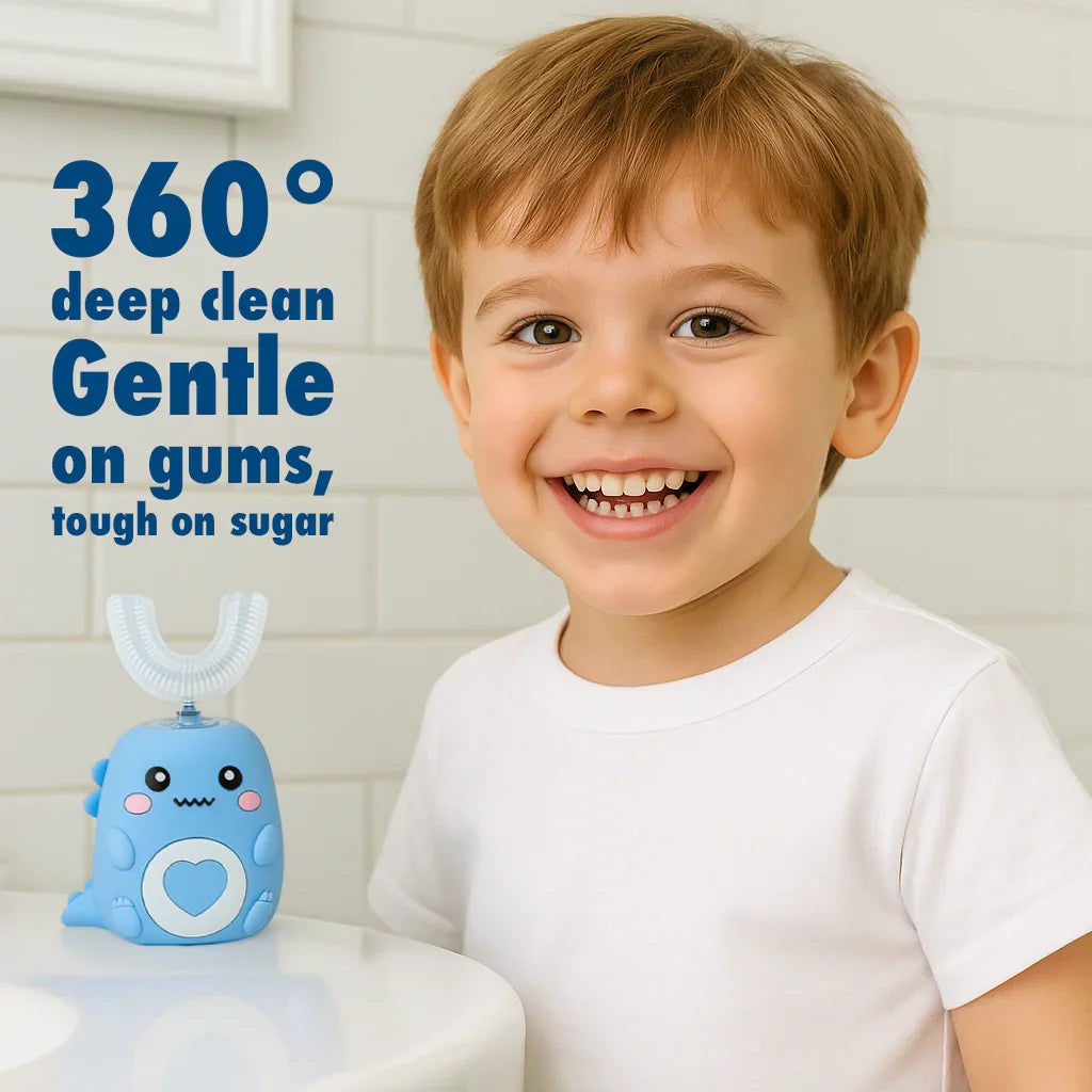 Snuggle Smiles™ U-Shaped Kids Electric Toothbrush