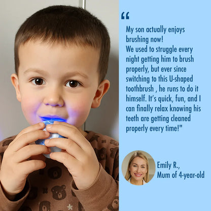 Snuggle Smiles™ U-Shaped Kids Electric Toothbrush