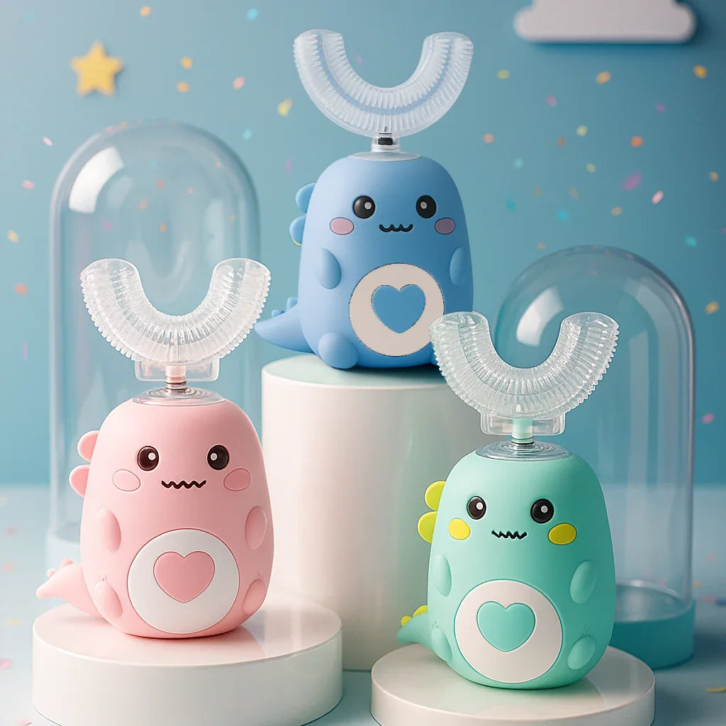 Snuggle Smiles™ U-Shaped Kids Electric Toothbrush