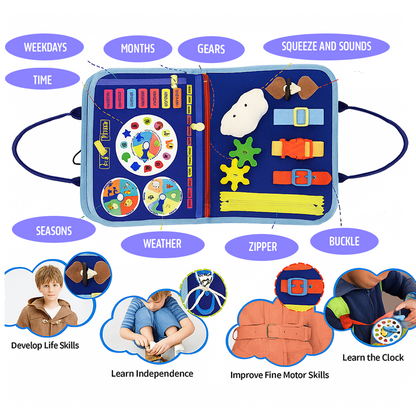 Busy Board Montessori Learning Toy