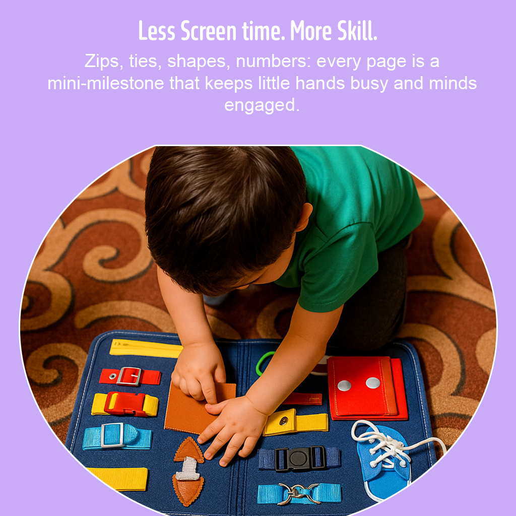 Busy Board Montessori Learning Toy