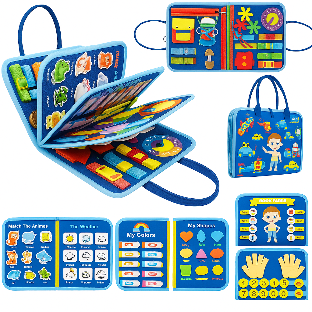Busy Board Montessori Learning Toy