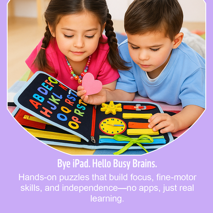 Busy Board Montessori Learning Toy