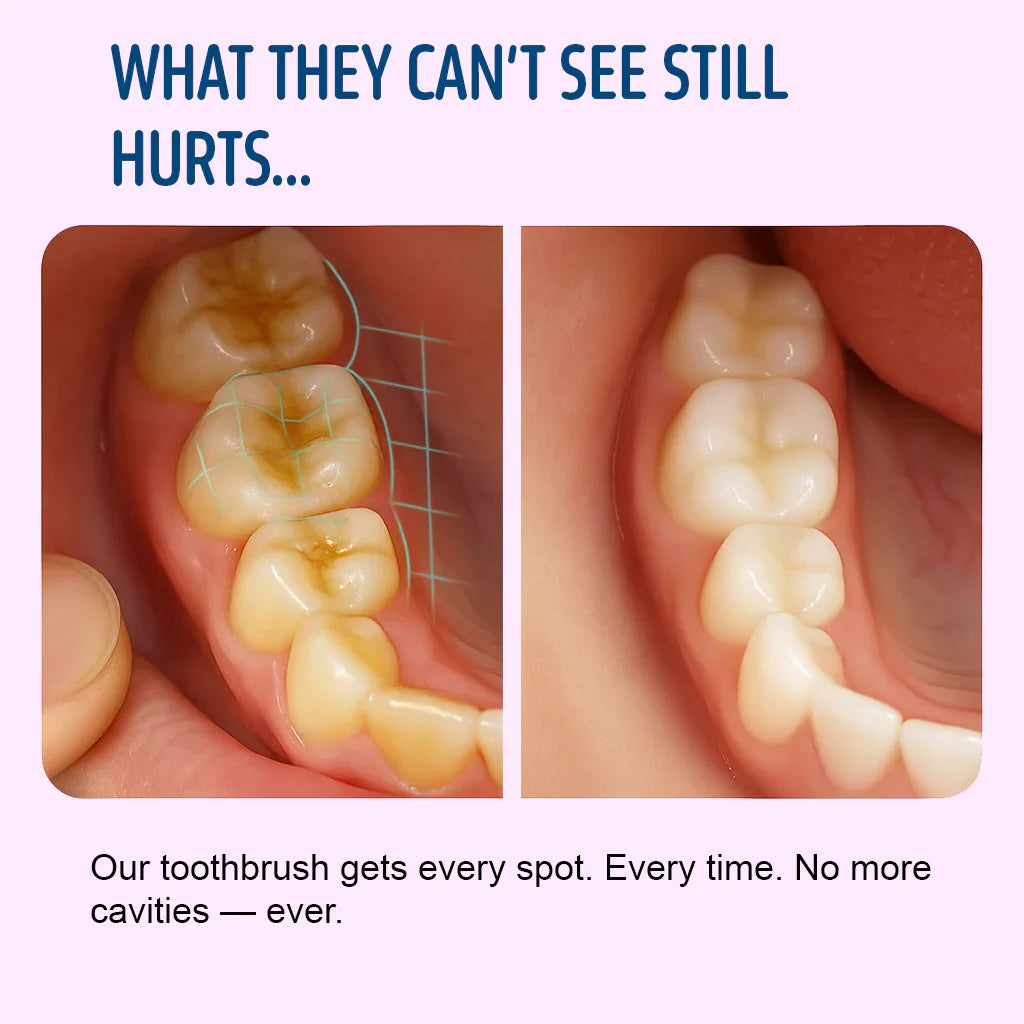 Snuggle Smiles™ U-Shaped Kids Electric Toothbrush